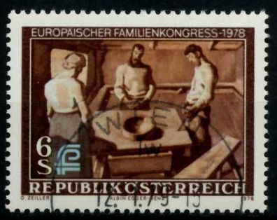 Österreich 1978 Nr 1587 zentrisch gestempelt X80D71A