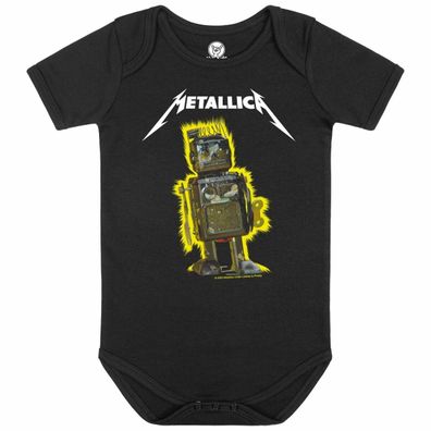 Metallica (Robot Blast) -Baby Body 100% Bio Baumwolle Organic 100% offizielles Merch