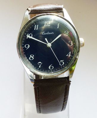 Schöne Centaur Classic 17 Jewels Herren Vintage Armbanduhr 70er Jahre