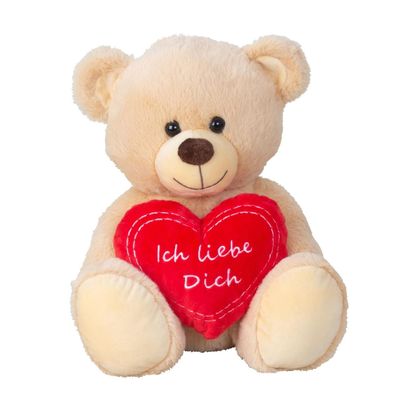 Teddybär mit Herz Ich liebe dich Kuscheltier