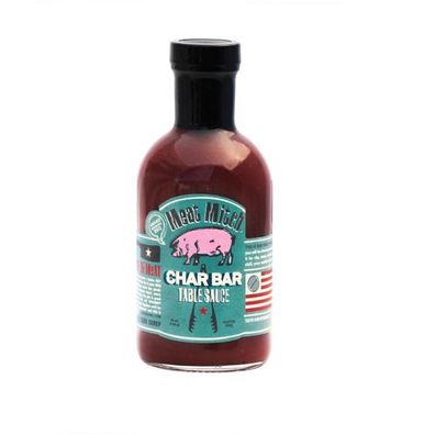 Meat Mitch Char Bar Table Sauce BBQ-Sauce 480 ml Grillsauce MM-2090