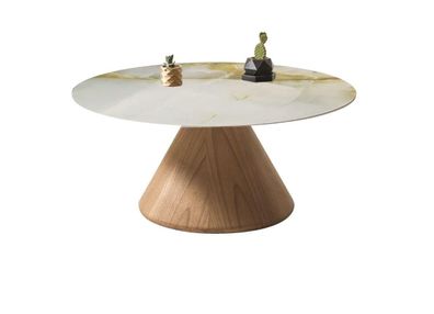 Designer Couchtisch Beistelltisch Wohnzimmer Tisch Möbel Rund Tische