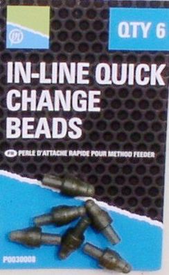 Preston Inline Quick Change Beads, Method Feeder, Futterkorb, Feeders