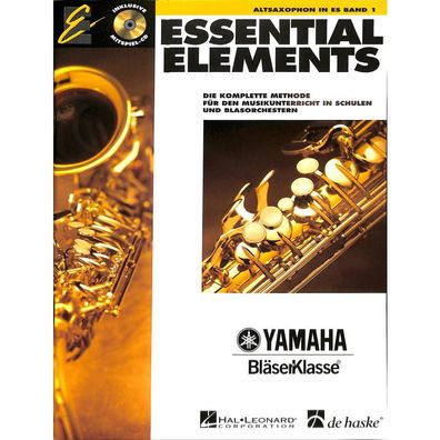 Essential Elements Band 1 (Yamaha Bläserklasse) - Noten für Altsaxophon ( + CD)