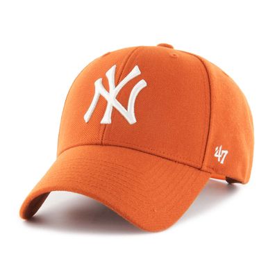 MLB New York Yankees NY Cap Basecap Baseballcap MVP Kappe Burnt Orange 193676834335