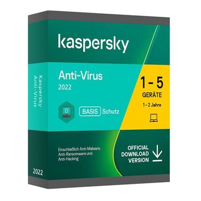 Kaspersky Antivirus 2023 | 5 PC