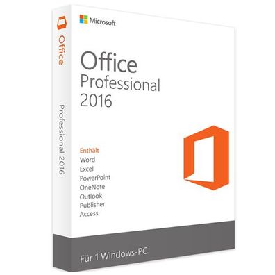 Microsoft Office Professional 2016 Windows