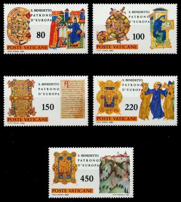 Vatikan 1980 Nr 759-763 postfrisch S025C82