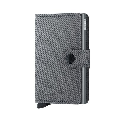 SECRID Miniwallet Carbon, cool-grey, Unisex