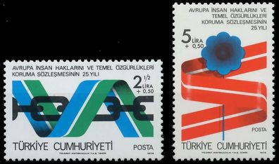 TÜRKEI 1978 Nr 2463-2464 postfrisch S220186