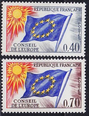 Frankreich FRANCE [Europarat] MiNr 0013-14 ( * */ mnh )
