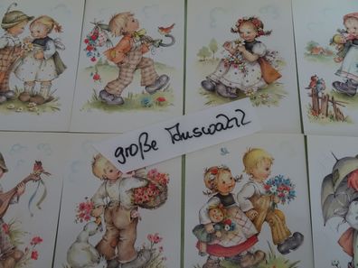 alte Postkarten AK Horn Verlag 49-H3329 Kinder haben Spaß -neutral- signiert -SETs