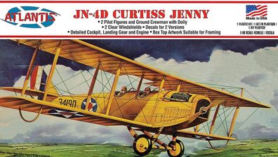 Atlantis JN-4D Curtiss Jenny 560534 in 1:48 Bausatz