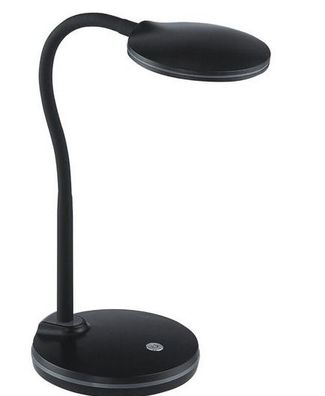 Nino Leuchten Tischleuchte Carmen schwarz modern LED Tischlampe Touch