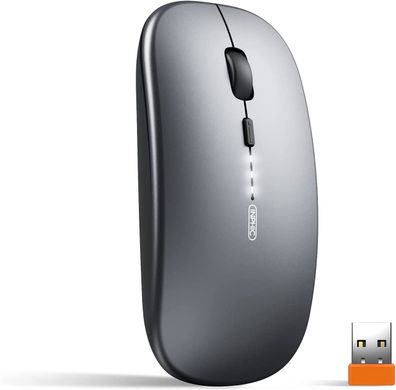 2.4G Silent Wireless Mouse Optisch 1600 DPI, für Laptop