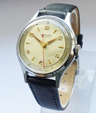 Schöne Antike Junghans Formwerk 16Rubis Herren Vintage Armbanduhr