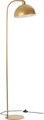 Nino Stehlampe Cary M Gold modern 150 cm modern 1 flammig Standlicht Fußschalter