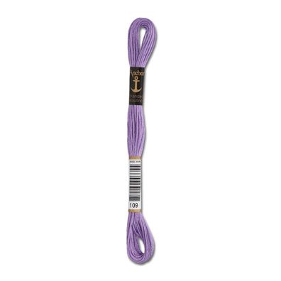 8m Anchor Stickgarn - Farbe 109 - lavendel