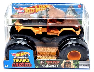 Mattel Hot Wheels Großes Auto / cars 1:24 Monster Trucks Tyrannosaurus Rex