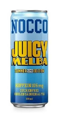 NOCCO BCAA DRINK - Juicy Melba Summer Edition 2023 10 Dosen