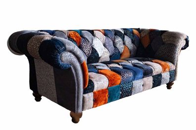 Chesterfield Design Sofa 3 Sitzer Couch Polster Luxus Klassische Couchen