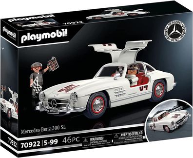 Playmobil 70922 Mercedes-Benz 300 SL, Modellauto für Erwachsene und Spielzeugauto ...