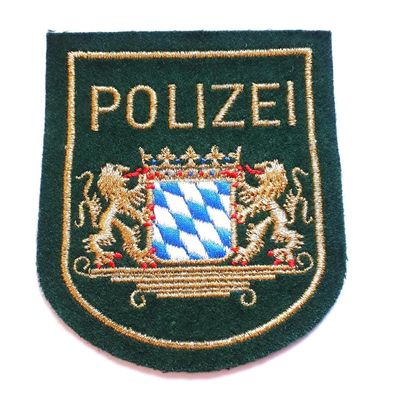 Aufnäher Patch Bayern Polizei