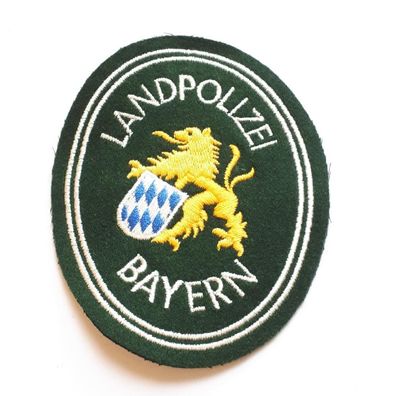 Aufnäher Patch Landpolizei Bayern