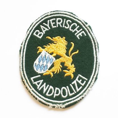 Aufnäher Patch Bayern Bayerische Landpolizei