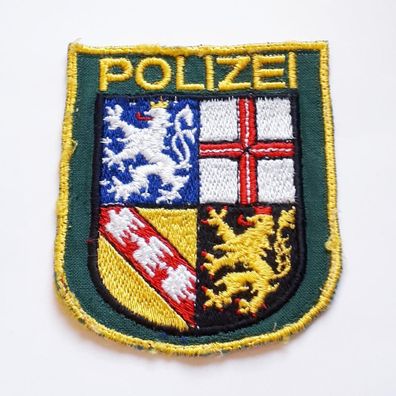 Aufnäher Patch Saarland Polizei