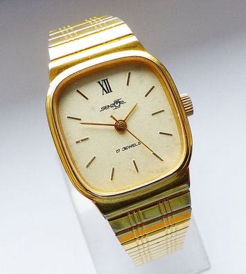 Schöne Zensor Swiss 17Jewels Herren Vintage Armbanduhr Top Zustand