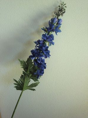 Rittersporn, Farbe Blau, Kunstblume, Sommerblumen, Seidenblumen
