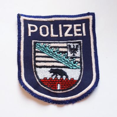 Aufnäher Patch Sachsen-Anhalt Wasserschutzpolizei