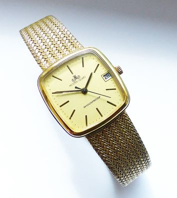 Schöne Meister Anker Classic Calendar Herren Vintage Armbanduhr