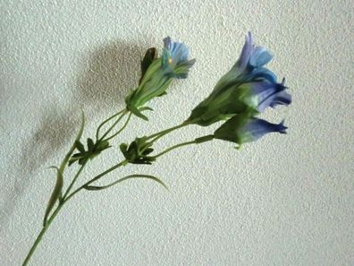 Enzian künstlich, Farbe Blau, Kunstblume, Sommerblumen, Wiesenblumen