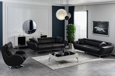 Sofagarnitur 331 Sitzer Couchtisch Wohnlandschaft Garnitur Design Modern 4tlg