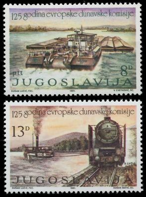 Jugoslawien 1981 Nr 1903-1904 postfrisch S227476