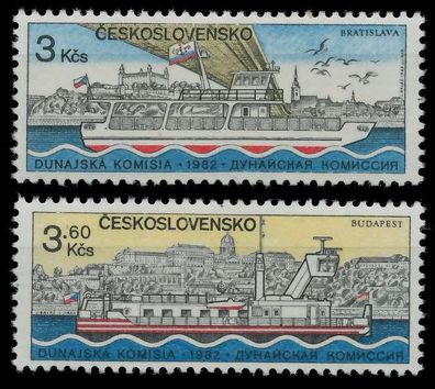 Tschechoslowakei 1982 Nr 2679-2680 postfrisch X5F5B5E