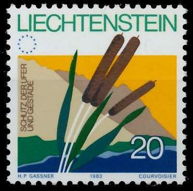 Liechtenstein 1983 Nr 824 postfrisch S22756E