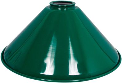 Lampenhaube 37 cm grün