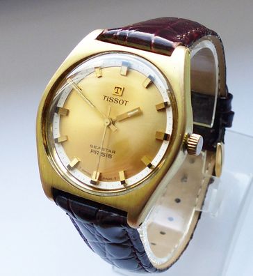 Schöne Tissot Swiss PR516 Seastar schöne Herren Vintage Armbanduhr