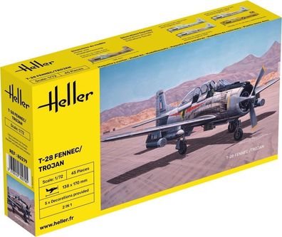 Heller T-28 Fennec Trojan in 1:72 1000802790 Glow2B 80279 Bausatz