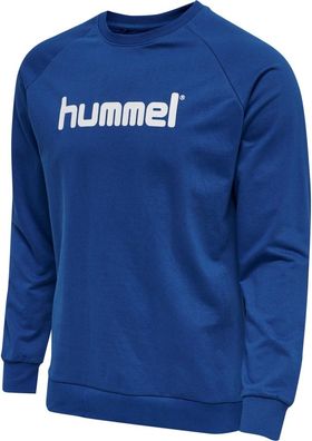 Hummel Damen Sweatshirt Hmlgo Cotton Logo Sweatshirt Woman True Blue-S