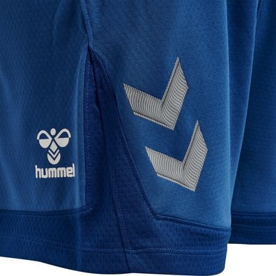 Hummel Damen Shorts Hmllead Womens Poly Shorts True Blue-XL