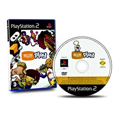 PS2 Spiel Eye Toy - Eyetoy Play 1 ohne Kamera #A