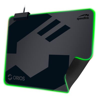Speedlink ORIOS M LED Beleuchtung Gaming Maus-Pad PC Gamer Mouse-Pad Mauspad