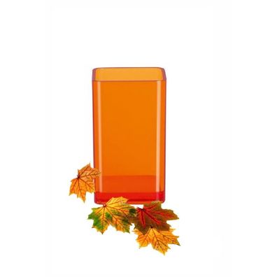 Cubo Clear Orange Zahnbecher