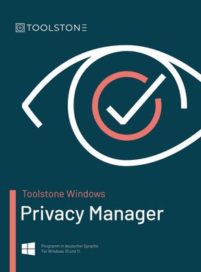Toolstone - Privacy Manager - Lizenz für 1 PC Laufzeit 2 Jahre - Download Version