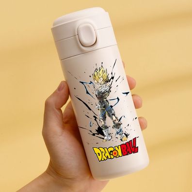 Anime Dragon Ball 450ml Edelstahl Thermosbecher mit Farbdruck Thermoskanne