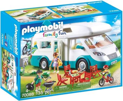 Playmobil Family Fun 70088 Familien-Wohnmobil, Ab 4 Jahren